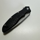 Kershaw 1830 Speedsafe Assisted Pocketknife Plain Edge Clip Point Liner Black