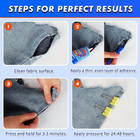 Fabric Glue 2 Pack 100ml Extra Strong Clear Washable Adhesive For Clothes Repair