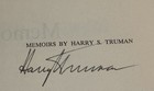 Year Of Decisions Signed   Uninscribed By Harry Truman Kansas City Limited Ed 
