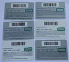 Nordstrom Gift Card Lot Of 6 - Silver Foil Accents - Collectible - No Value
