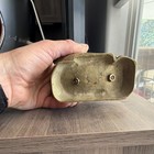 Brass Nautilus Shell Planter Decorative Metal Planter