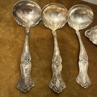 Set Of 7 Antique 1847 Rogers Bros 1904 Vintage Grapes Silverplate Pieces