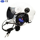En966 Noise Cancelling Aircraft Radio Helmet Paramotor Helmet Vhf Radio Helmet