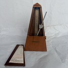 Seth Thomas Vintage Metronome De Maelzel Wind-up Timepiece Wooden  Retro
