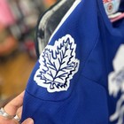 Vintage Ccm Toronto Maple Leafs Jersey M Nhl Hockey Throwback Blue White