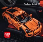 Technic Porsche 911 Gt3 Rs 42056 - Building Brick Toy Set  Without Box 2700  Pcs