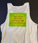 Laurie Anderson Beautiful Red Dress Rare 1990 Promo Shirt Women s Loose Tank Top