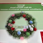 Tinsel Wreath Craft Kit Christmas Wreath 8  Oh What Fun  Creatology New