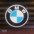 Bmw Logo Led Rgb Car Garage Light Sign Mancave