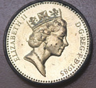 1985 Great Britain 1 Pound Welsh Leek