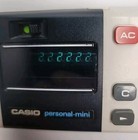 Vintage Casio Personal-mini Calculator Cm 602 Works  Some Cosmetic Issues