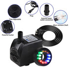 Submersible Water Pump With 12 Led 16w Lights For Fountain Pool Garden Pond Tank
