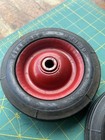 Nos Vintage Pedal Car Wagon Toy Wheels W  6 X 1 50 Firestone Solid Tires Pair