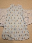 Halo Baby Cotton Sleep Sack Swaddle Newborn 0-3 Months Blue Bunny Rabbit