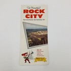 Vtg Chattanooga Rock City Lookout Mountain Travel Brochure W  Rocky