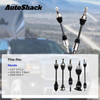 Autoshack Front Cv Axle Shaft Assembly Set Of 2  For 2007-2013 Mazda 3 Fwd 2009-