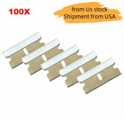 100pc Razor Blades Single Edge Extra Sharp Heat Treated Safety Knife Shaving