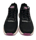Skechers Women s Go Run Elite 2 0 Athletic Lace Up Shoes Blk purp Size 7 161s