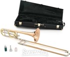 C g  Conn 88h Professional Trombone - F Attachment - Rose Brass Bell - Clear