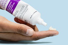 Adhesadent Moisturizing Denture Adhesive - Secure Denture Glue With Strong Grip