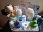 Johnson s Nuby Orajel Baby Bath   Grooming Gift Basket Set  Unisex  Multicolor