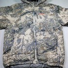 Sitka Jacket Mens Medium Puffer Gore Optifade Camo Hooded Down Blend Hunting