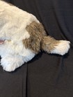 Vintage Avanti Applause 1983 Plush Dog  Terrier  White   Brown  Sitting  16   