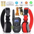 Dog Shock Collar Training Bark 4 Mode Electric Remote For Small Large Big Dogs