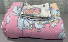 Disney Cinderella Reversible 84   x64    Comforter   3 Window Valances  vintage 