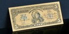 1889 V Note Commemorative    contains 1 200 Oz 24kt Gold   