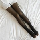Thick Womens Thermal Fleece Tights Pantyhose Warm Winter Double Lined Stretch Us