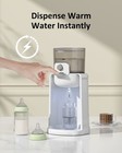 Water Warmer  Heyvalue Baby Bottle Warmer  Formula Maker With Night Light  4