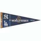 La Dodgers New York Yankees 2024 World Series 12x30 Premium Pennant