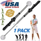Retractable Golf Swing Aid W rhythm Click Sound Golf Grip Trainer Speed Training