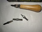 Vintage Speedball Linoleum Cutter With Blades In Original Boxes Made In The Usa