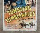 Tumbling Tumbleweeds Gene Autry Original 1 Sheet Movie Poster