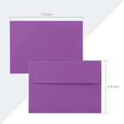 50 Pack 5x7 Envelopes  5 25 X 7 25 Inch  120 Gsm Thick Paper Self Seal Colorful