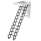 Upgraded 11 Steps 3m Loft Wall Folding Pulldown Attic Ceiling Ladder_39 4 27 6 