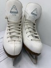 Glacier Jackson Figure Skates Size 3 Girls Youth White Leather