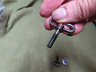 Vtg Mauser  es340n Trainer 22 Rifle Sling Swivel screws germany orig gd     m8 26