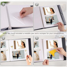Photo Album Self Adhesive Pages Scrapbook Large Magnetic Photo Albums With St   