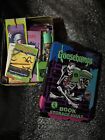 Vintage 1990s Goosebumps Lot - Collectors Tin  3d Puzzle  Keychain  Address Book