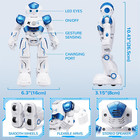 Rc Robot Toys For Kids  Gesture Sensing Programmable Rechargeable Remote Control
