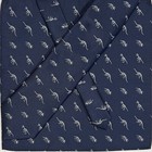 Dinosaur Skeleton Tie Pocket Square Set For Men Wedding Gift Necktie Hanky Set