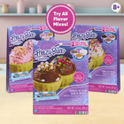 Freezy-bake Chocolate Ice Cream Mix - S mores   Rainbow Chip