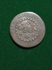  1824-1828  Brazil 40 Reis 