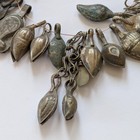 Vintage Tribal Jewelry Dangles Charms Leaf-like Droplets 25 Pieces  17856 