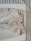Justice Girls Size 12 Khaki Cargo Jogger Pants Stretch Waist School Uniform Y2k