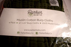 4-pack Parker Baby Muslin Cotton Burp Cloths 11  X 20 