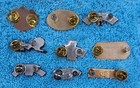 Lot Of 9 Motorcycle   Biker Lapel   Vest Pins Daytona  Biketoberfest  Etc 94-01